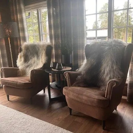 Ferienhaus Sjarmerende Tommerhytte Pa Bjorli